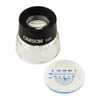 10X RETİKÜLLÜ (TEL ÇAPRAZ ) LUP BÜYÜTEÇ - 10X LUMILOUPE™ 10X WITH RETICLE PRE-FOCUSED DUAL LENS STAND MAGNIFIER - 2