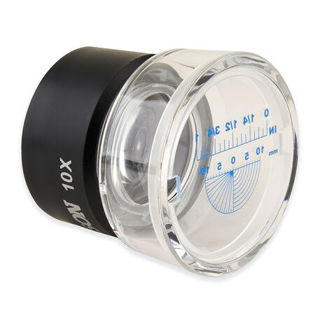 10X RETİKÜLLÜ (TEL ÇAPRAZ ) LUP BÜYÜTEÇ - 10X LUMILOUPE™ 10X WITH RETICLE PRE-FOCUSED DUAL LENS STAND MAGNIFIER - 5