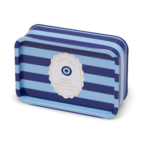 ADOPO METAL KUTULU MUM GÖZ-INCENSE&SMOKE 184 gr. – A DOPO EYE PRINTED TIN CANDLE-INCENSE&SMOKE - 2