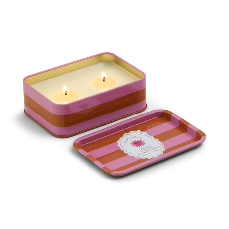 ADOPO METAL KUTULU MUM GÜNEŞ-ORANGE BLOSSOM 184 gr. – A DOPO SUN PRINTED TIN CANDLE-ORANGE BLOSSOM - 1