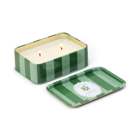 ADOPO METAL KUTULU MUM YILAN-WILD LEMONGRASS 184 gr. – A DOPO SNAKE PRINTED TIN CANDLE-WILD LEMONGRASS - 1