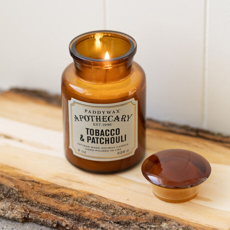 APOTHECARY CAM MUM - APOTHECARY GLASS JAR CANDLE - TOBACCO & PATCHOULİ 226 gr - 3