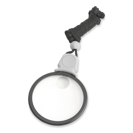 ASKILI VE TAŞIMA KESELİ BÜYÜTEÇ - MAGNİLOOK™ 3x PENDANT MAGNİFİER WİTH 6x SPOT LENS AND NECK CORD - 1