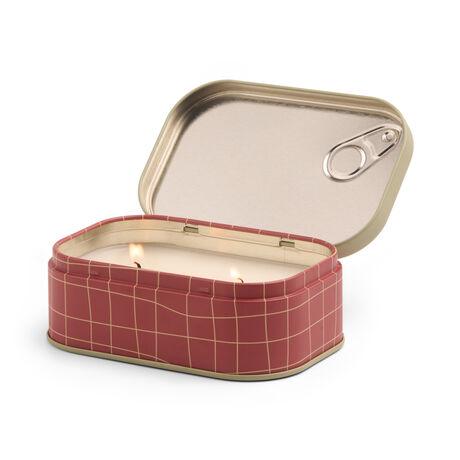 BISTRO METAL MUM DOMATES-HEIRLOOM TOMATO 127 gr. - BISTRO TOMATO PRINTED TIN CANDLE-HEIRLOOM TOMATO - 2