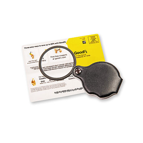 CEPLİ 4x BÜYÜTEÇ - 2" GLASS POCKET MAGNIFIER 4x WITH SLEEVE - 4