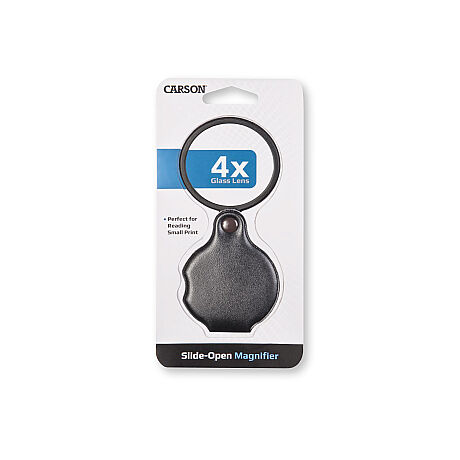 CEPLİ 4x BÜYÜTEÇ - 2" GLASS POCKET MAGNIFIER 4x WITH SLEEVE - 1