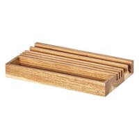 GENTLEMEN'S HARDWARE AHŞAP MASAÜSTÜ DÜZENLEYİCİ-WOODEN DESK ORGANISER WITH PHONE STAND - 4