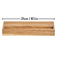 GENTLEMEN'S HARDWARE AHŞAP MASAÜSTÜ DÜZENLEYİCİ-WOODEN DESK ORGANISER WITH PHONE STAND - 8