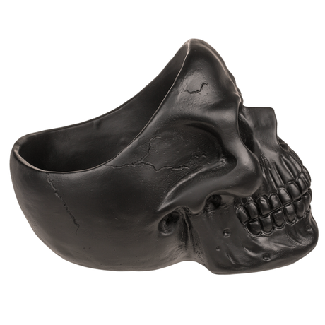 KURUKAFA MASA ORGANISER ve GÖZLÜK TUTUCU - SKULL ORGANISER WITH GLASS HOLDER 16x20x17 cm. - 4