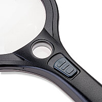 LUMÉ 2.5x ASFERİK COB LEDLİ BÜYÜTEÇ (7x Spot Lensli) - 3.5'' LUMÉ SERIES 2.5x ASPHERIC COB LED MAGNIFIER WITH 7x SPOT LENS - 2
