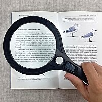 LUMÉ 2.5x ASFERİK COB LEDLİ BÜYÜTEÇ (7x Spot Lensli) - 3.5'' LUMÉ SERIES 2.5x ASPHERIC COB LED MAGNIFIER WITH 7x SPOT LENS - 3