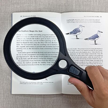 LUMÉ 2.5x ASFERİK COB LEDLİ BÜYÜTEÇ (7x Spot Lensli) - 3.5'' LUMÉ SERIES 2.5x ASPHERIC COB LED MAGNIFIER WITH 7x SPOT LENS - 3