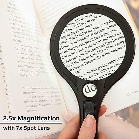 LUMÉ 2.5x ASFERİK COB LEDLİ BÜYÜTEÇ (7x Spot Lensli) - 3.5'' LUMÉ SERIES 2.5x ASPHERIC COB LED MAGNIFIER WITH 7x SPOT LENS - 4