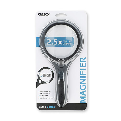 LUMÉ 2.5x ASFERİK COB LEDLİ BÜYÜTEÇ (7x Spot Lensli) - 3.5'' LUMÉ SERIES 2.5x ASPHERIC COB LED MAGNIFIER WITH 7x SPOT LENS - 1