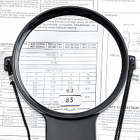 MAGNIFREE HANDS-FREE 2x BÜYÜTEÇ (3.5x Spot Lensli) - 4.3" MAGNIFREE HANDS-FREE MAGNIFIER, 2x WITH A 3.5x SPOT LENS - 3