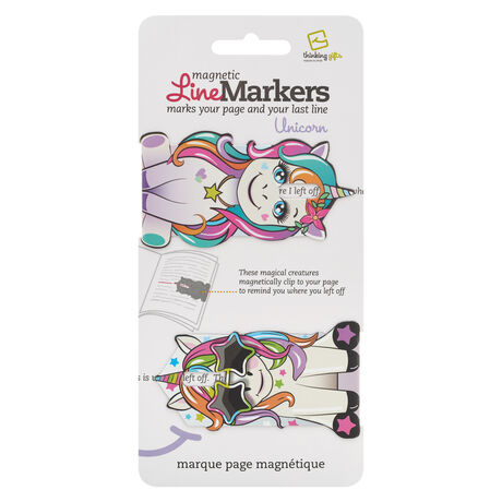 MIKNATISLI KİTAP AYRACI UNICORN - LINEMARKERS UNICORN - 2