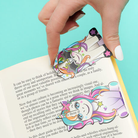 MIKNATISLI KİTAP AYRACI UNICORN - LINEMARKERS UNICORN - 4