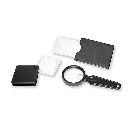 ÜÇÜ BİRARADA SET 3x EL +3x ve 2.5x KORUMALI CEP BÜYÜTEÇLERİ - 3 PC. VALUE PACK MAGNIFIER - 4